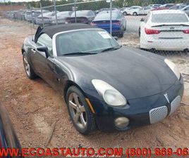PONTIAC SOLSTICE USED 2006 PONTIAC SOLSTICE