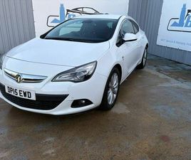 VAUXHALL ASTRA GTC VAUXHALL GTC 1.6 CDTI 16V ECOFLEX SRI 3DR