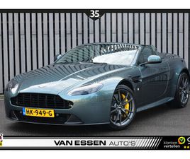 ASTON MARTIN V8 VANTAGE ROADSTER 4.7 V8 S SPORTSHIFT N430 ALLORO GREEN VOLLEDIGE HISTORIE!