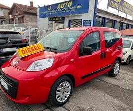 FIAT FIORINO A SAISIR NEMO QUBO FIORINO JTD 148.800KMS 5 PLACES CLIM GARANTIE 1 AN POSSIBILITÉ 3 ANS