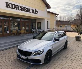 MERCEDES-BENZ C 63 AMG C63 S/ FRISS MŰSZAKI/