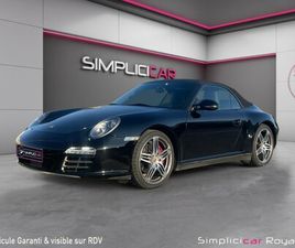 PORSCHE 911 CARRERA 4 CABRIOLET 997 S CABRIOLET 3.8I 385 CH PDK RÉVISÉ GARANTI 12 MOIS