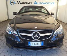 MERCEDES-BENZ CLASSE E CABRIO 220 CDI CABRIO PREMIUM DEL 2014 USATA A FIRENZE