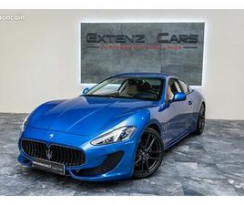 MASERATI GRANTURISMO SPORT MASERATI GRANTURISMO SPORT 4.7 V8 460CV BVA ZF - BLEU SOFISTICATO - ETAT EXCEPTIONNEL