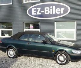 SAAB 900 CABRIOLET 1994 SAAB 900 2.5 I V6 CABRIOLET 5G 2D 288.000 KM KR 45.000