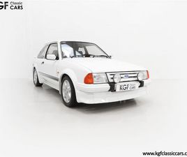 A FORD ESCORT SERIES 1 RS TURBO CUSTOM METICULOUSLY RESTORED WITH FULL HISTORY