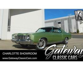 CHEVROLET MONTE CARLO USED 1972 CHEVROLET MONTE CARLO