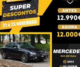 MERCEDES CLK CLK 240 MERCEDES-BENZ CLK CLK 240 OUTRO