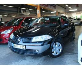 RENAULT MEGANE CC COUPÉ-CABRIOLET 1.6 NY BES 0%RÄNTA