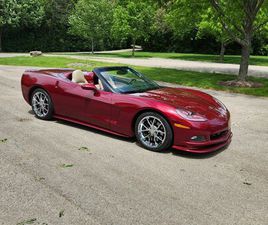 CORVETTE C6 CABRIOLET MONTEREY RED 2006 CHEVROLET CORVETTE Z51 CONVERTIBLE