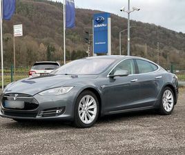 TESLA MODEL S P85 TESLA MODEL S P85 LEDER BEIGE*CARBON*GARANTIE