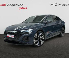 AUDI Q8 SPORTBACK E-TRON 55 AUDI Q8 E-TRON SPORTBACK SPORTBACK E-TRON 106 KWH 55 QUATTRO S LINE