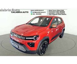 DACIA SPRING DACIA SPRING EXTREME ELECTRIC 65 NUOVA A GIOIA TAURO