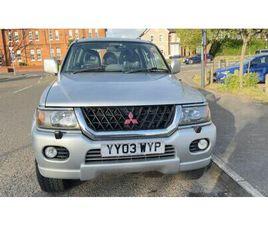 MITSUBISHI, SHOGUN SPORT, ESTATE, 2003, OTHER, 2972 (CC), 5 DOORS