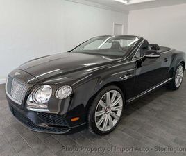 BENTLEY CONTINENTAL GTC USED 2016 BENTLEY CONTINENTAL GT V8