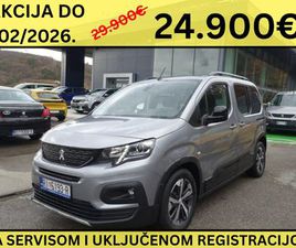 PEUGEOT E-RIFTER GT AUTOMATIK, 2023 GOD.