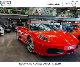 FERRARI F430 FERRARI F430 F1 V8 4.3 - 17 300 KM - CONSOLE CARBON - 100% ORIGINE