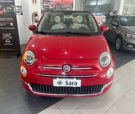 FIAT 500C CABRIO 1.2 LOUNGE DEL 2017 USATA A BENEVENTO