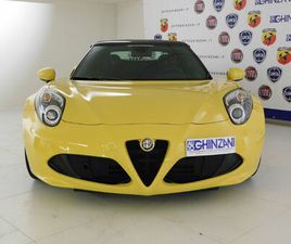 ALFA ROMEO 4C SPIDER ALFA ROMEO 4C SPIDER 4C 1750 TBI SPIDER DEL 2015 USATA A CALUSCO D'ADDA