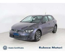 VOLKSWAGEN POLO 1.0 TSI LIFE 95CV DSG DEL 2024 USATA A CITTA' DELLA PIEVE
