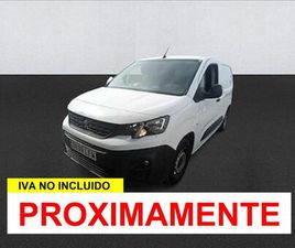 PEUGEOT PARTNER COMBI PEUGEOT PARTNER PRO 600KG BLUE HDI 100CV 3P