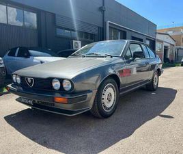 ALFA ROMEO ALFETTA GTV 2.0 DEL 1982 USATA A FOGGIA