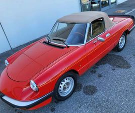 ALFA ROMEO SPIDER DUETTO ALFA ROMEO SPIDER 2.0 VELOCE DEL 1983 USATA A FOGGIA