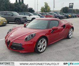 ALFA ROMEO 4C ALFA ROMEO 4C COUPÉ 4C 1750 TBI DEL 2014 USATA A JESI