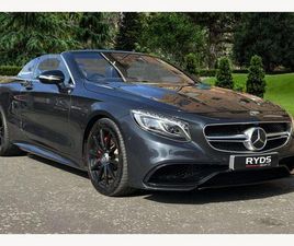 5.5 S63 V8 AMG S CABRIOLET SPDS MCT EURO 6 (START/STOP) 2DR