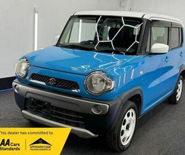 SUZUKI HUSTLER 2015 SUZUKI HUSTLER TURBO G 660CC AUTO KEI CAR MR31S SUMMER BLUE HATCHBACK PETRO