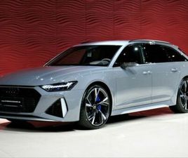 AUDI A6 AVANT RS6 AUDI RS6 AVANT 600 *25ÈME ANIV.-RS*DYNAMIK-PLUS*JA22*B&O * GARANTIE USINE 01/2024 * CG+ECOTAXE GRATUITE