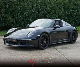 PORSCHE 911 991 PH. 1 TARGA 4 GTS 430 CH PDK - GRAND ENTRETIEN 04/25 - PACK CUIR/ALCANTARA ET SURPIQÛRES ROUGES - CAMÉRA - APPLE CARPLAY - GARANTIE