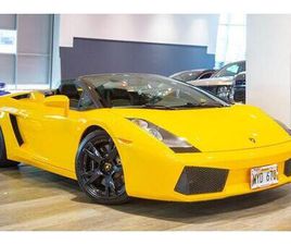 USED 2006 LAMBORGHINI GALLARDO SPYDER