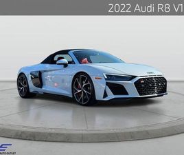 AUDI R8 SPYDER USED 2022 AUDI R8 V10 PERFORMANCE RWD S TRONIC