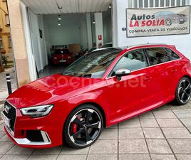 AUDI A3 SPORTBACK RS3 AUDI A3 RS3 SPORTBACK TFSI QUATTRO S TRON