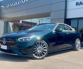 MERCEDES-BENZ CLASSE E CABRIO 300 D AUTO 4MATIC MILD HYBRID CABRIO PREMIUM PLUS DEL 2022 USATA A BARI