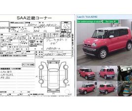 SUZUKI HUSTLER 2016 - HYBRID X 660CC AUTO KEI CAR CANDY PINK 5-DOOR