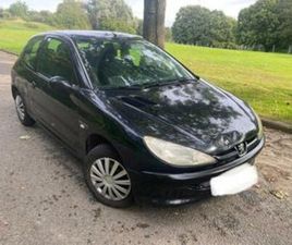 PEUGEOT 206 ② PEUGEOT 206 1100CC ESSENCE MOD 2004 NOIR CTOK — PEUGEOT — 2EMEMAIN