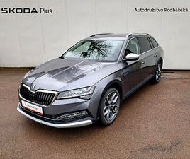 SKODA SUPERB COMBI SCOUT ŠKODA SUPERB COMBI III FC SCOUT 2.0 TSI / 206 KW / 4X4 DSG7