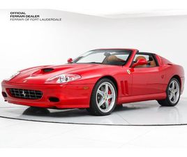 USED 2005 FERRARI 575M MARANELLO SUPERAMERICA FORT LAUDERDALE FL 33308