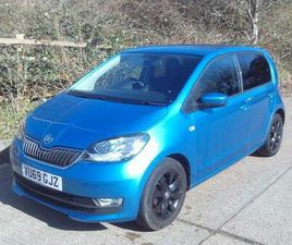 2019 SKODA CITIGO 1.0 MPI GREENTECH COLOUR EDITION 5DR BLUE 33K MILES YEARS MOT WARRANTY HATCHBAC...
