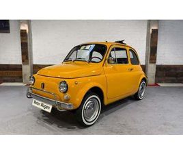 1970 FIAT 500 JAUNE MANUEL CONDUITE À GAUCHE IN ESPAGNE -...