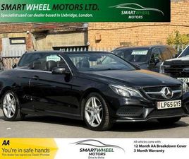 2016 MERCEDES-BENZ E CLASS 2.1 E220 BLUETEC AMG LINE CABRIOLET G-TRONIC+ EURO 6 (START/STOP) 2DR CONVERT...