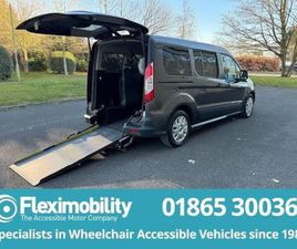 FORD GRAND TOURNEO CONNECT WHEELCHAIR ACCESSIBLE VEHICLE CE19UKU UPFRONT DRIVE FROM, 3-4 SEATS + AUTO TAILGATE & RAMP