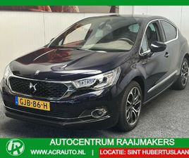 DS 4 1.6 THP CHIC AUTOMAAT COGNAC LEDER ACHTERUITRIJCAMERA NAVIGATIE BLUETOOTH TELEFOON DODEHOEKSENSOREN PDC KEYLESS GO ZEER MOOI !! BRGL