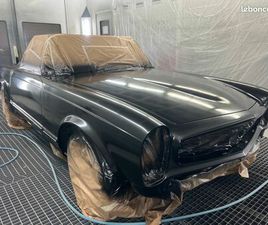 MERCEDES SL 230 SL MERCEDES 230 SL PAGODE DE 1964 - SORT DE CARROSSERIE POUR RÉFECTION INTÉGRALE - ÉTAT PROCHE CONCOURS - EXPERTISÉE