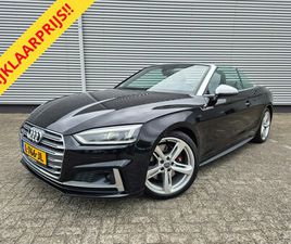 AUDI A5 CABRIOLET - 3.0 TFSI S5 QUATTRO VIRTUEEL , B&O, ALARM KL.5, AIRCO, CRUISE, NAVIGATIE, 360 CAMERA, STOE