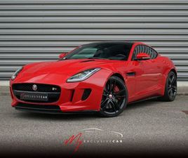 JAGUAR F-TYPE V8 R 550 CH - TOIT PANO, MERIDIAN 380 W, SIÈGES CHAUFF., ACCÈS SANS CLÉ ... - CARNET COMPLET - RÉVISION À 43.655 KMS - GAR. POSSIBLE JUSQU'À 24 MO