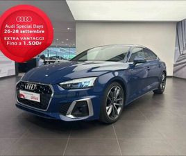 AUDI A5 SPORTBACK 40 TDI QUATTRO S TRONIC DEL 2024 USATA A CASTENASO