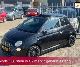 FIAT 500 0.9 TWINAIR PLUS ABARTH NL AUTO NAP! PANO SCHUIF L LEDER L ABARTH PAKKET L MTF-STUUR L AIRCO! DEALER OH L TOPSTAAT!